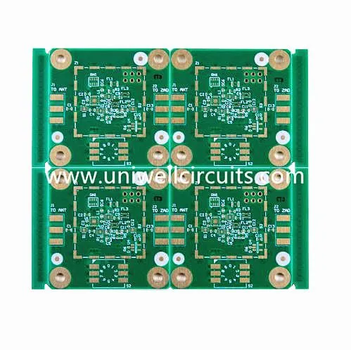 4 PC Robin Green Solder Mask PCB